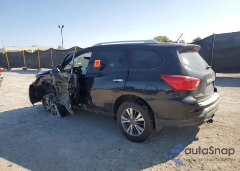 2017 Nissan Pathfinder S из США, поврежденный, VIN 5N1DR2MM2HC602873